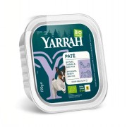 Bio Pate mit Huhn und Truthahn 150g Hund Nassfutter Yarrah